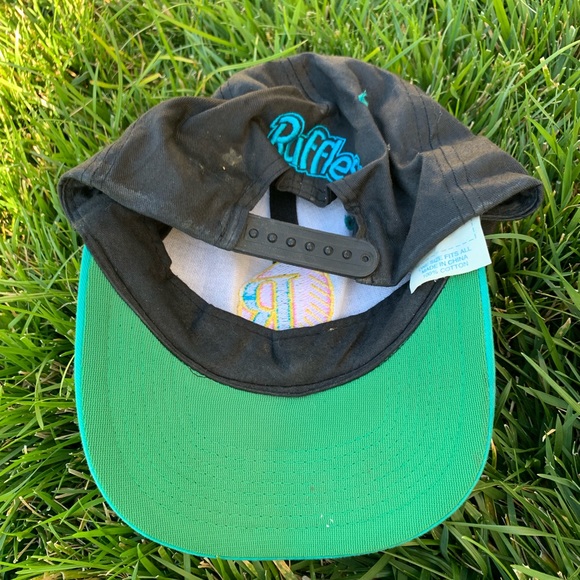 Vintage 90s ruffles chip SnapBack Hat - Picture 2 of 4